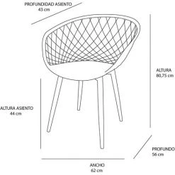 VENTEMEUBLESONLINE FAUTEUIL WANDA #FFFFFF - #ffffff -banc et tabouret Soldes Boutique 24697232 4