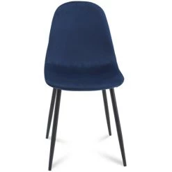 CHAISE CORO VELVET BLACK HTTP://WWW.VENTEMEUBLESONLINE.FR/IMG/CO/1902.JPG - Http://www.ventemeublesonline.fr/img/co/1902.jpg -banc et tabouret Soldes Boutique 24697545 2