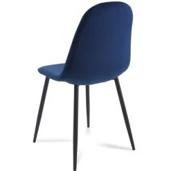 CHAISE CORO VELVET BLACK HTTP://WWW.VENTEMEUBLESONLINE.FR/IMG/CO/1902.JPG - Http://www.ventemeublesonline.fr/img/co/1902.jpg -banc et tabouret Soldes Boutique 24697545 3