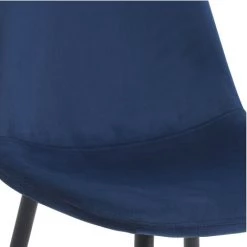 CHAISE CORO VELVET BLACK HTTP://WWW.VENTEMEUBLESONLINE.FR/IMG/CO/1902.JPG - Http://www.ventemeublesonline.fr/img/co/1902.jpg -banc et tabouret Soldes Boutique 24697545 4