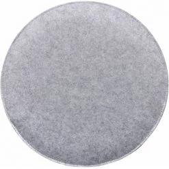 IDIMEX Lot De 4 Coussins D'assise JONITA Pour Chaises De Salle à Manger Ou Bureau, Galettes De Chaise Ou Fauteuil Rondes En Tissu Gris - Gris -banc et tabouret Soldes Boutique 24801209 4