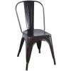 VENTAMUEBLESONLINE CHAISE LANK OLD NOIRE -banc et tabouret Soldes Boutique 24989807 1