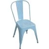 VENTAMUEBLESONLINE CHAISE LANK INDUSTRIELLE BLEU -banc et tabouret Soldes Boutique 24989931 1