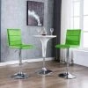Hommoo Chaises De Bar 2 Pcs Vert Similicuir HDV14561 2 Hommoo Chaises De Bar 2 Pcs Vert Similicuir HDV14561 -banc et tabouret Soldes Boutique 25075695 1