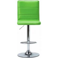Hommoo Chaises De Bar 2 Pcs Vert Similicuir HDV14561 9 Hommoo Chaises De Bar 2 Pcs Vert Similicuir HDV14561 -banc et tabouret Soldes Boutique 25075695 3