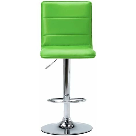 Hommoo Chaises De Bar 2 Pcs Vert Similicuir HDV14561 5 Hommoo Chaises De Bar 2 Pcs Vert Similicuir HDV14561 – Image 3