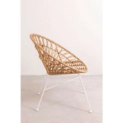 Chaise En Rotin Synthétique Maui SKLUM Rotin PE - NATUREL -banc et tabouret Soldes Boutique 25653017 4