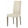 FASHION COMMERCE Lot De 2 Chaises En Simili Cuir Beige - Beige -banc et tabouret Soldes Boutique 25791869 1