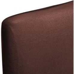 ASUPERMALL Housse De Chaise Droite Extensible 4 Pcs Marron -banc et tabouret Soldes Boutique 25808201 5