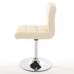 HHG Lot De 2 Chaises De Salle à Manger Kavala, Pivotante, Similicuir, Crème -banc et tabouret Soldes Boutique 25939835 3