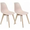 ALTOBUY MELYA - Lot De 2 Chaises Scandinaves Roses - Rose -banc et tabouret Soldes Boutique 26018892 1