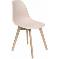 ALTOBUY MELYA - Lot De 2 Chaises Scandinaves Roses - Rose -banc et tabouret Soldes Boutique 26018892 3