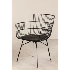 Chaise En Métal Cuadry SKLUM Acier - Noir -banc et tabouret Soldes Boutique 26072790 3