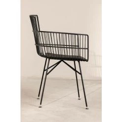 Chaise En Métal Cuadry SKLUM Acier - Noir -banc et tabouret Soldes Boutique 26072790 4