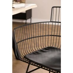 Chaise En Métal Cuadry SKLUM Acier - Noir -banc et tabouret Soldes Boutique 26072790 5