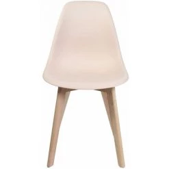 ALTOBUY MELYA - Lot De 4 Chaises Scandinaves Roses - Rose -banc et tabouret Soldes Boutique 26498081 3