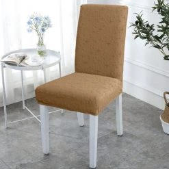 ASUPERMALL Chaise Slipcover, Haute Extensible Amovible Chaise Housse Lavable Chaise Siege Protecteur, Motif Jacquard, President Couverture Housse Pour Home Party Hotel Ceremonie De Mariage, Camel 10 ASUPERMALL Chaise Slipcover, Haute Extensible Amovible Chaise Housse Lavable Chaise Siege Protecteur, Motif Jacquard, President Couverture Housse Pour Home Party Hotel Ceremonie De Mariage, Camel -banc et tabouret Soldes Boutique 26941900 4