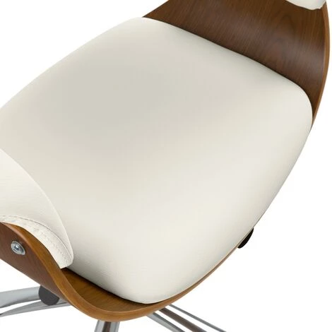 RENDEZ VOUS DéCO Chaise De Bureau Basile Blanche 6 RENDEZ VOUS DéCO Chaise De Bureau Basile Blanche – Image 4