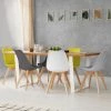 IDMARKET Lot De 6 Chaises SARA Mix Color Gris Clair, Blanc, Gris Foncé X2, Jaune X2 - Gris 1 IDMARKET Lot De 6 Chaises SARA Mix Color Gris Clair, Blanc, Gris Foncé X2, Jaune X2 - Gris -banc et tabouret Soldes Boutique 27812851 1