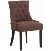 CLP Chaise De Salle à Manger Inverness En Tissu Marron Antique 2 CLP Chaise De Salle à Manger Inverness En Tissu Marron Antique -banc et tabouret Soldes Boutique 27849778 1