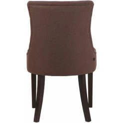 CLP Chaise De Salle à Manger Inverness En Tissu Marron Antique -banc et tabouret Soldes Boutique 27849778 5
