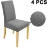 LONGZIMING 4 Pack Super Fit Stretch Amovible Lavable Courte Chaise De Salle À Manger Housse De Protection Housse De Siège Pour Hôtel, Salle À Manger, Cérémonie, Banquet De Mariage 2 LONGZIMING 4 Pack Super Fit Stretch Amovible Lavable Courte Chaise De Salle À Manger Housse De Protection Housse De Siège Pour Hôtel, Salle À Manger, Cérémonie, Banquet De Mariage -banc et tabouret Soldes Boutique 28030203 1