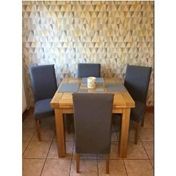 Kueatily Housse De Chaise Extensible Housses De Chaise Haut Dossier Elastiques Housse De Protection Pour Salle à Manger H?tel (Gris, 4 Pièces) 7 Kueatily Housse De Chaise Extensible Housses De Chaise Haut Dossier Elastiques Housse De Protection Pour Salle à Manger H?tel (Gris, 4 Pièces) -banc et tabouret Soldes Boutique 28188321 3