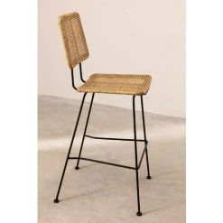 Tabouret Haut En Osier Synthétique (75,5 Cm) Shelly SKLUM Fibre Synthétique - NATUREL 10 Tabouret Haut En Osier Synthétique (75,5 Cm) Shelly SKLUM Fibre Synthétique - NATUREL -banc et tabouret Soldes Boutique 28597397 4