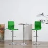 VidaXL Tabourets De Bar 2 Pcs Vert Similicuir - Vert -banc et tabouret Soldes Boutique 29117431 1