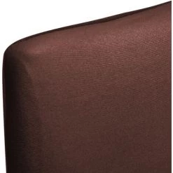 DéCOSHOP26 Housse De Chaise Droite Extensible 4 Pcs Marron - Marron 11 DéCOSHOP26 Housse De Chaise Droite Extensible 4 Pcs Marron - Marron -banc et tabouret Soldes Boutique 30533494 5
