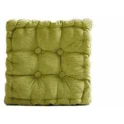 BETTERLIFE Galette De Chaise， Coussin D'assise， 40 X 40 Cm, Vert
