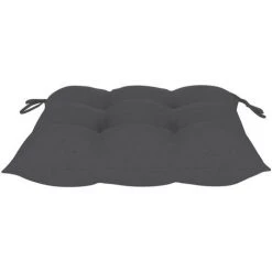 ASUPERMALL Coussins De Chaise 2 Pcs Anthracite 40x40x7 Cm Tissu 11 ASUPERMALL Coussins De Chaise 2 Pcs Anthracite 40x40x7 Cm Tissu -banc et tabouret Soldes Boutique 31946572 5