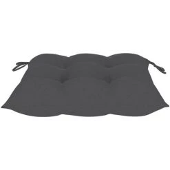 ASUPERMALL Coussins De Chaise 2 Pcs Anthracite 50x50x7 Cm Tissu -banc et tabouret Soldes Boutique 31946590 3
