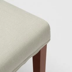 AHD AMAZING HOME DESIGN Chaise De Restaurant Rembourrée En Bois Style Henriksdal Comfort Luxury | Blanc -banc et tabouret Soldes Boutique 32577266 5