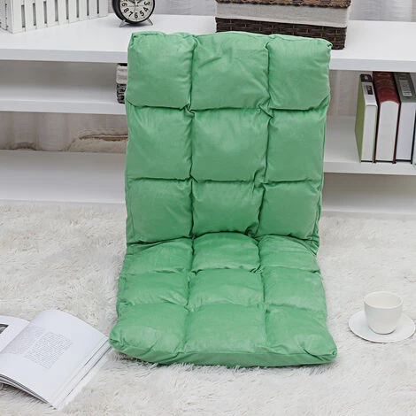 AUGIENB Coussin à Dossier Haut Pour Canapé Simple Pliant Paresseux En Flanelle (vert) 4 AUGIENB Coussin à Dossier Haut Pour Canapé Simple Pliant Paresseux En Flanelle (vert) – Image 2