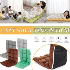 AUGIENB Coussin à Dossier Haut Pour Canapé Simple Pliant Paresseux En Flanelle (vert) 11 AUGIENB Coussin à Dossier Haut Pour Canapé Simple Pliant Paresseux En Flanelle (vert) -banc et tabouret Soldes Boutique 32753638 5