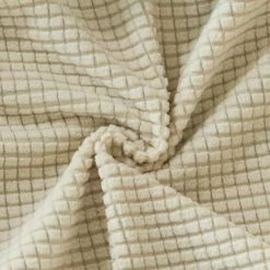 LITZEE Housse Extensible Housse De Siège Pour Chaise De Bureau Chaise De Bureau Pivotante Chaise Pivotante, Beige -banc et tabouret Soldes Boutique 32948884 4