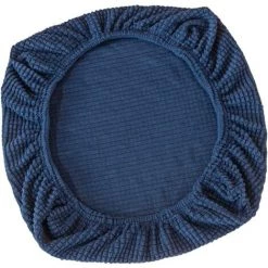 LITZEE Housse Extensible Housse De Siège Pour Chaise De Bureau Chaise De Bureau Pivotante Chaise Pivotante, Bleu Foncé