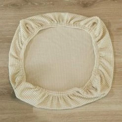 LangRay Housse Extensible Housse De Siège Pour Chaise De Bureau Chaise De Bureau Pivotante Chaise Pivotante, Beige -banc et tabouret Soldes Boutique 32977647 3