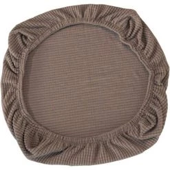 LangRay Housse Extensible Housse De Siège Pour Chaise De Bureau Chaise De Bureau Pivotante Chaise Pivotante, Marron