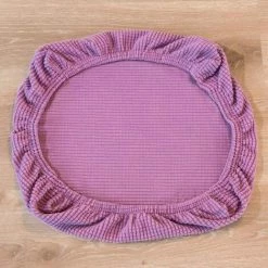 LangRay Housse Extensible Housse De Siège Pour Chaise De Bureau Chaise De Bureau Pivotante Chaise Pivotante, Mauve -banc et tabouret Soldes Boutique 32977732 3