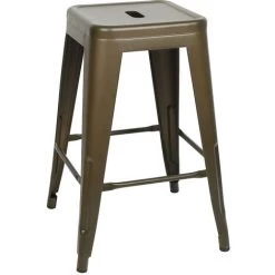 SKECTEN Lot De 4 Tabouret De Bar Industriel Haut 61cm - Chaise Empilable Repos-pied Et Protège-pied 11 SKECTEN Lot De 4 Tabouret De Bar Industriel Haut 61cm - Chaise Empilable Repos-pied Et Protège-pied -banc et tabouret Soldes Boutique 33016784 5