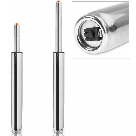 SKECTEN 2Pcs Vérin Pour Chaise De Bureau Et Tabouret De Bar I Vérin A Gaz De Rechange Pour Fauteuil Be Bureau Et Tabouret De Travail I Taille Et Couleur : Chrome, 280 Mm 3 SKECTEN 2Pcs Vérin Pour Chaise De Bureau Et Tabouret De Bar I Vérin A Gaz De Rechange Pour Fauteuil Be Bureau Et Tabouret De Travail I Taille Et Couleur : Chrome, 280 Mm