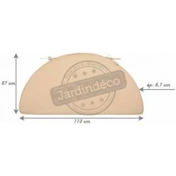 ESSCHERTDESIGN Coussin Pour Banc De Jardin En Métal Belvédère Beige - Beige 7 ESSCHERTDESIGN Coussin Pour Banc De Jardin En Métal Belvédère Beige - Beige -banc et tabouret Soldes Boutique 3331448 3