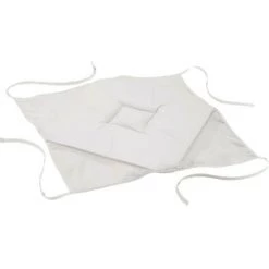 Paris Prix - Galette De Chaise "essentiel" 36x36cm Blanc