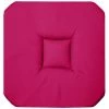 Paris Prix - Galette De Chaise "panama" 36x36cm Fuchsia -banc et tabouret Soldes Boutique 33654458 1