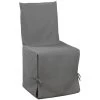 Paris Prix - Housse De Chaise "essentiel" Gris -banc et tabouret Soldes Boutique 33654516 1