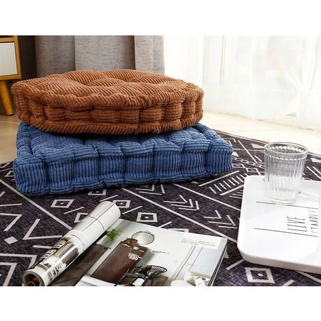 ILOVEMILAN Galette De Chaise, Coussin D'assise, 40 X 40 Cm, Orange 7 ILOVEMILAN Galette De Chaise, Coussin D'assise, 40 X 40 Cm, Orange – Image 5