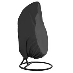 ASUPERMALL Housse De Chaise Suspendue De Patio Housse De Chaise D'Oeuf D'Exterieur Housse De Chaise Pivotante Etanche Durable Housse De Protection Anti-Poussiere, Noir, Taille S 115 * 190Cm - Noir, Taille S 115 * 190Cm -banc et tabouret Soldes Boutique 34958299 2