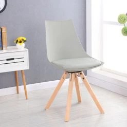 Chaise Scandinave Grise - Minsk - Designetsamaison - Gris